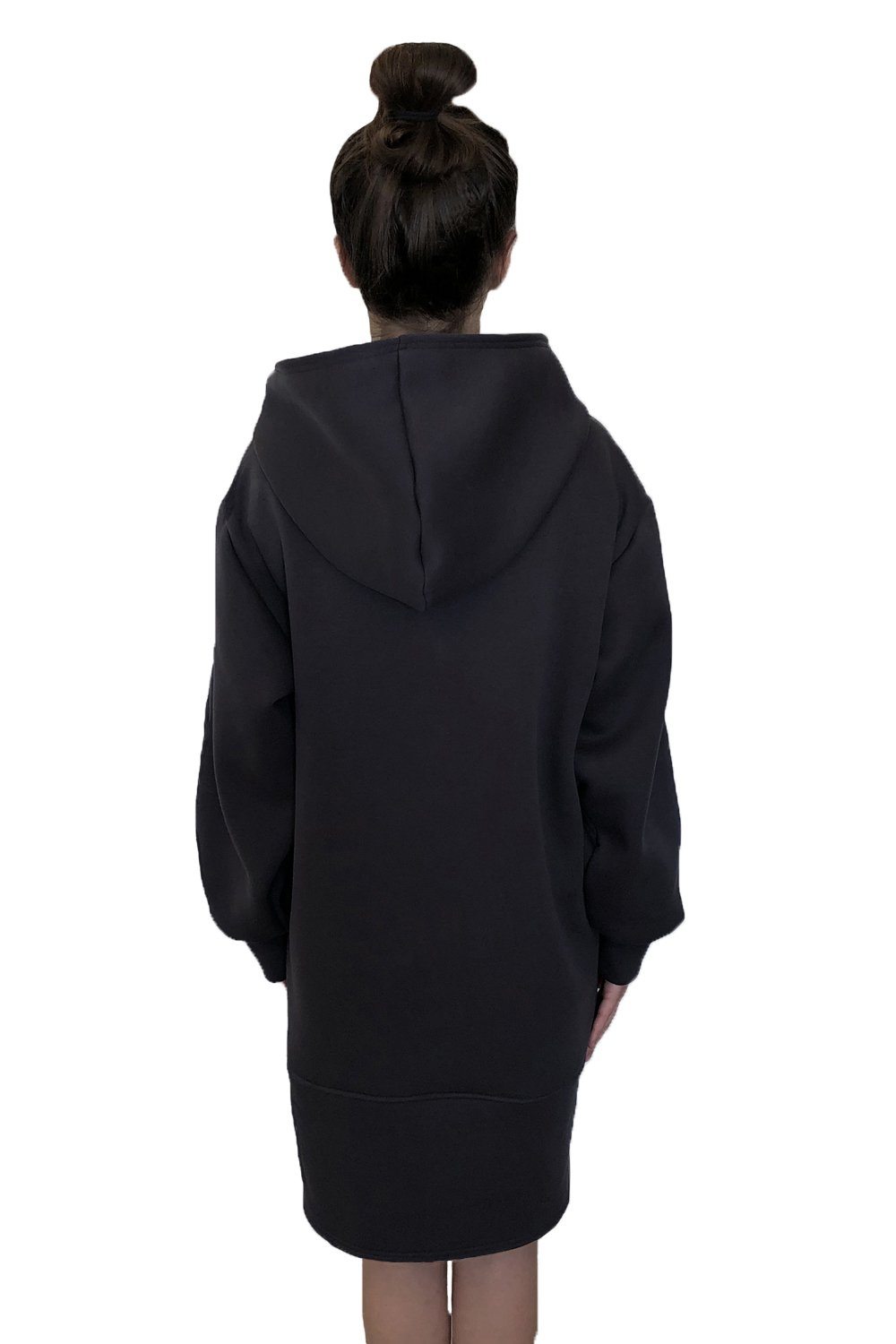 TheG Minimalist Longline Hoody // vypraná šedá