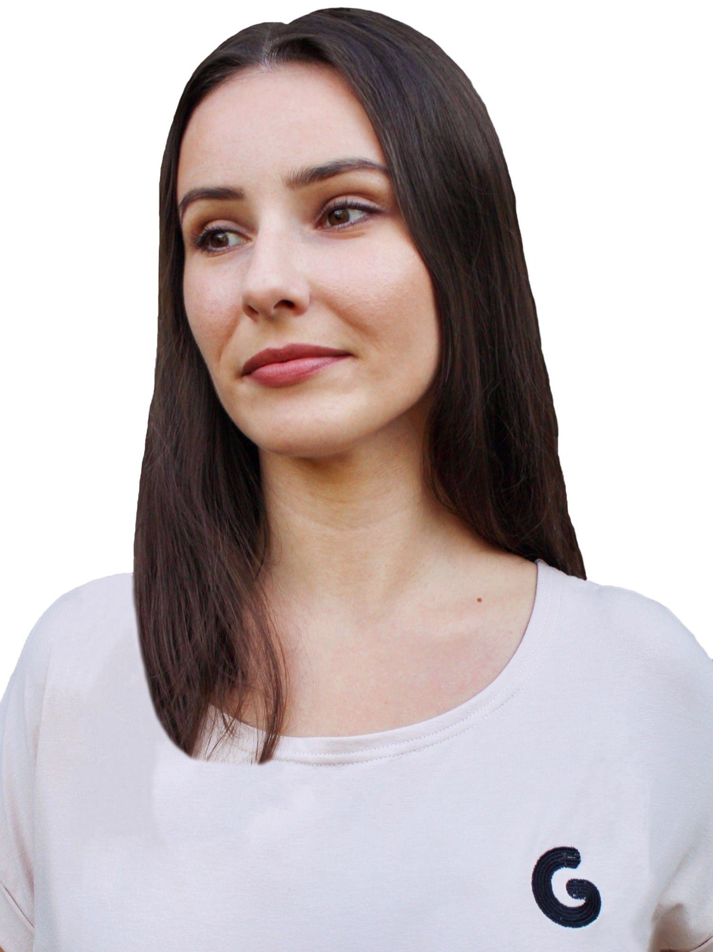 TheG Viskózové dlhé šaty // púdrové