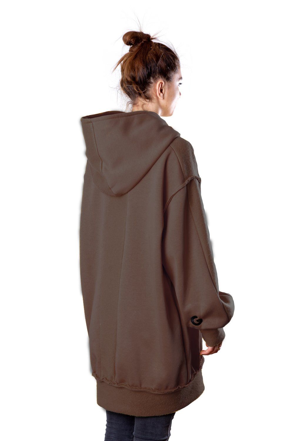 TheG Fresh Oversize Hoody Woman // brown
