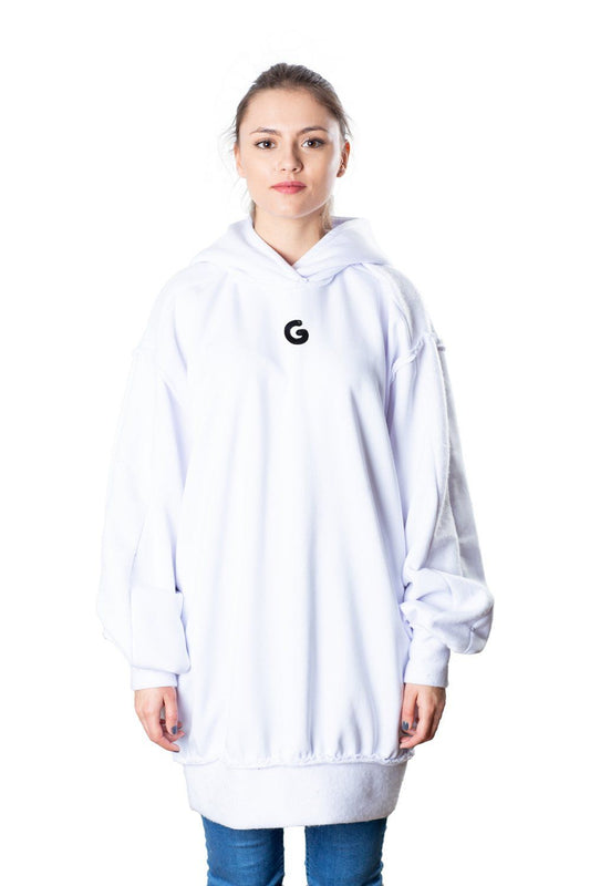 TheG Fresh Oversize Hoody Woman // biela