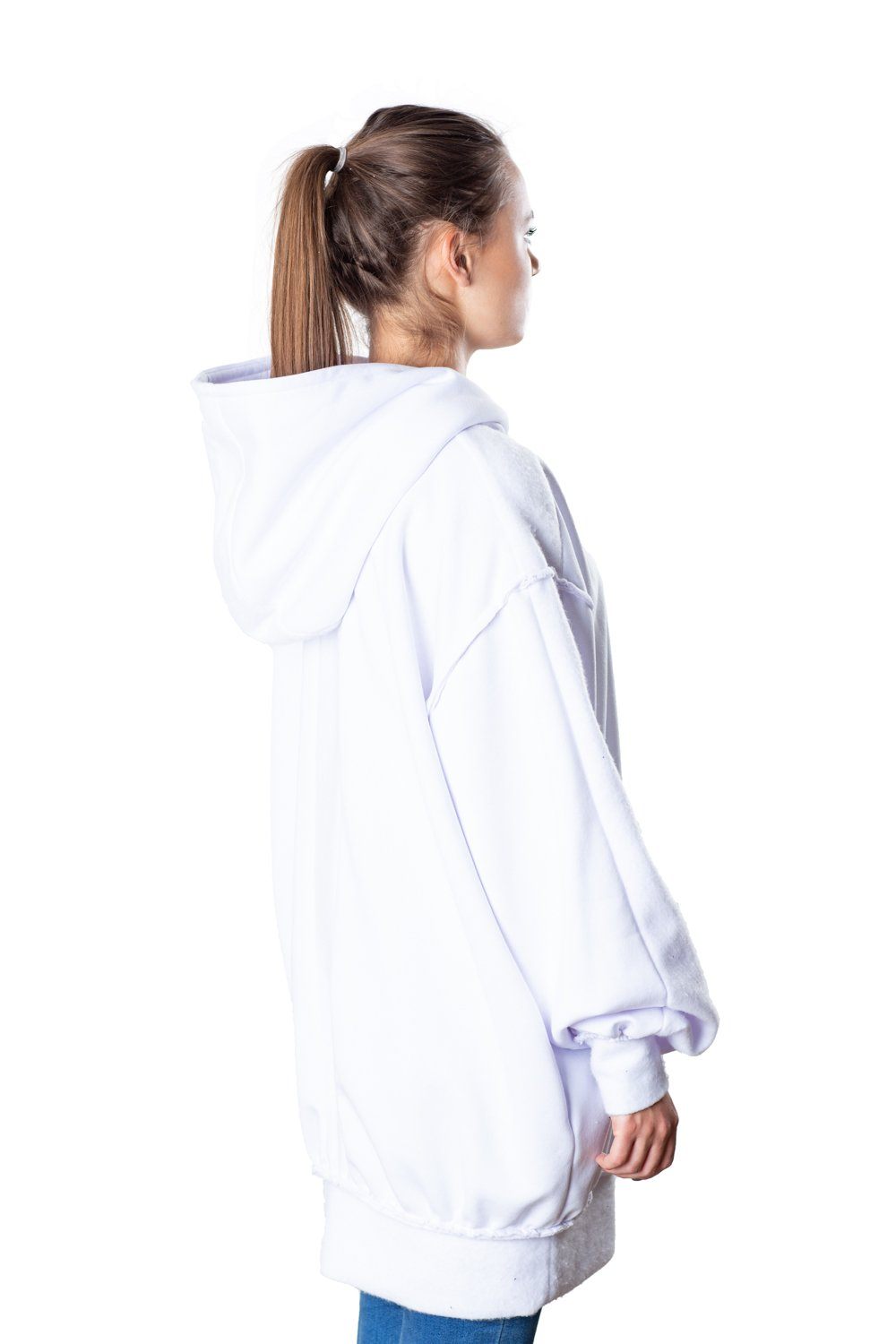 TheG Fresh Oversize Hoody Woman // biela