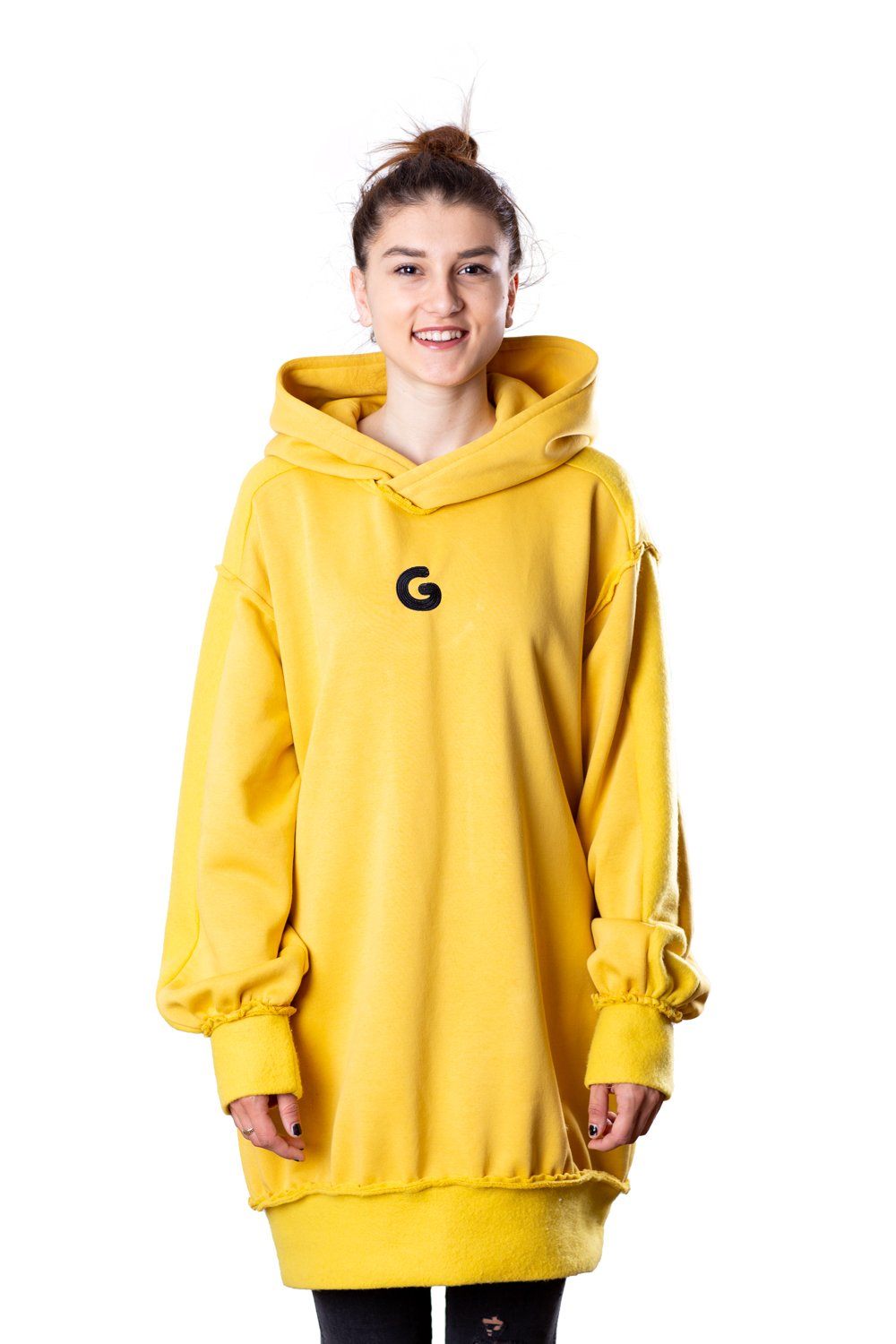 TheG Fresh Oversize Hoody Woman // žltá