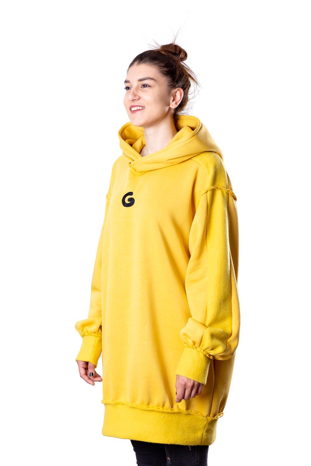 TheG Fresh Oversize Hoody Woman // žltá
