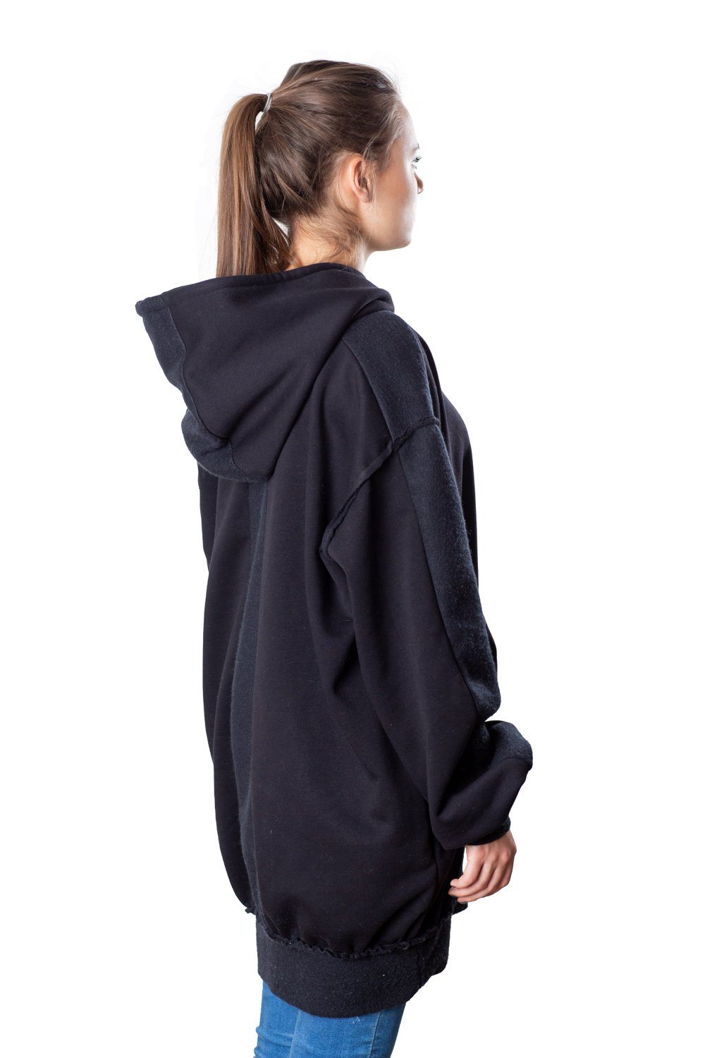 TheG Fresh Oversize Hoody Woman // čierna