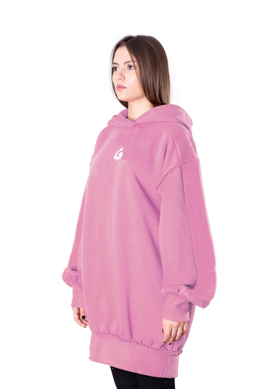 TheG Fresh Oversize Hoody Woman // staroružová