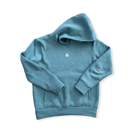 THE HOODY 0,2 // svetlo modro-zelená