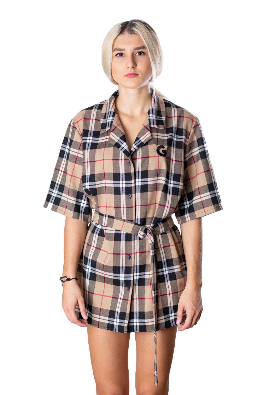 Tartan Woman Dress // burberry – TheG Clothing - Main Image