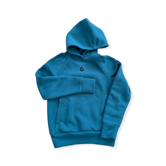 THE HOODY 0,2 // tmavo modro-zelená