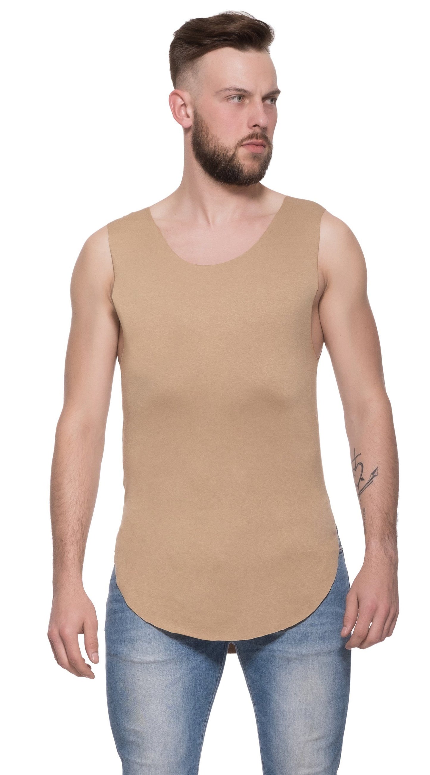 TheG Man viskózový dlhý tank // ťava