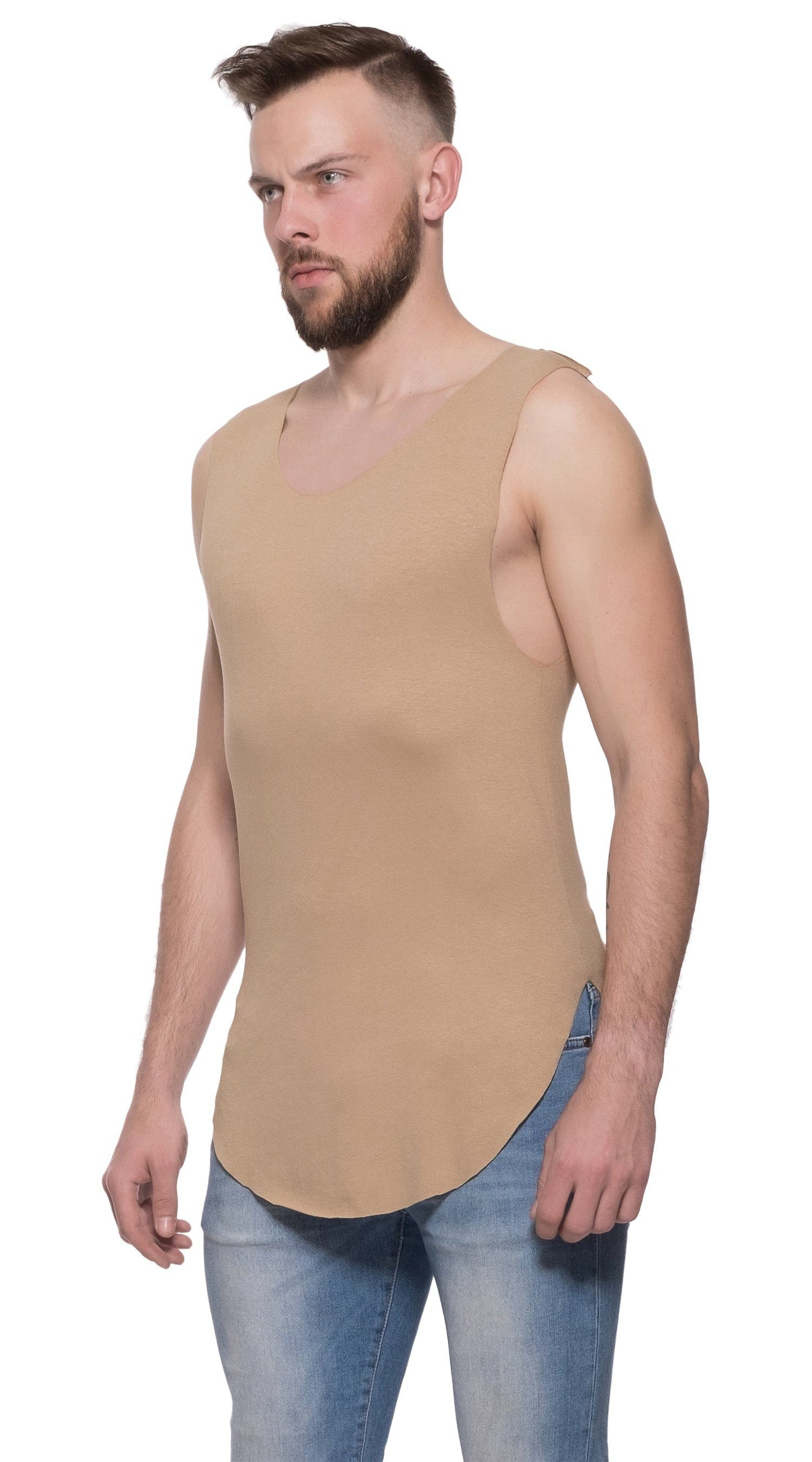 TheG Man viskózový dlhý tank // ťava