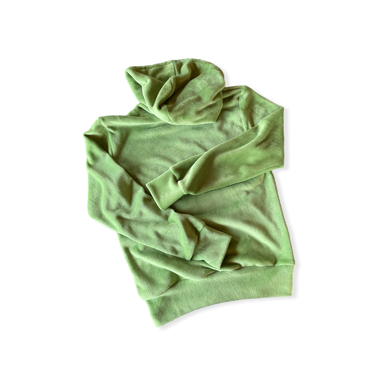 TheG Fleece Hoody // zelená