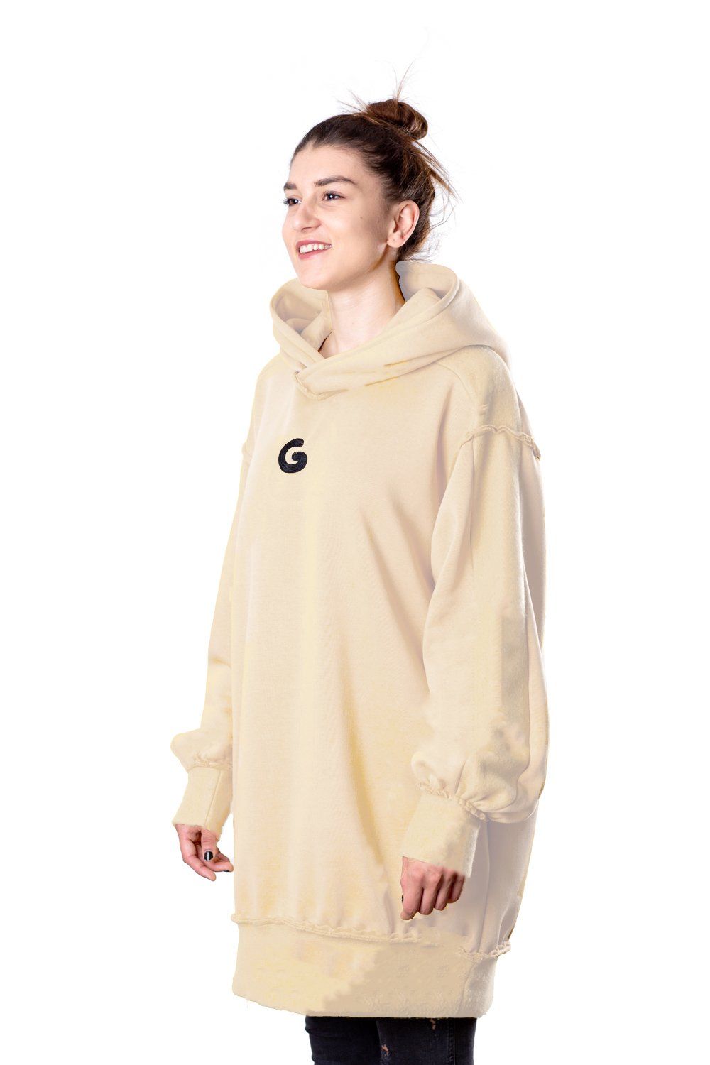TheG Fresh Oversize Hoody Woman // béžová