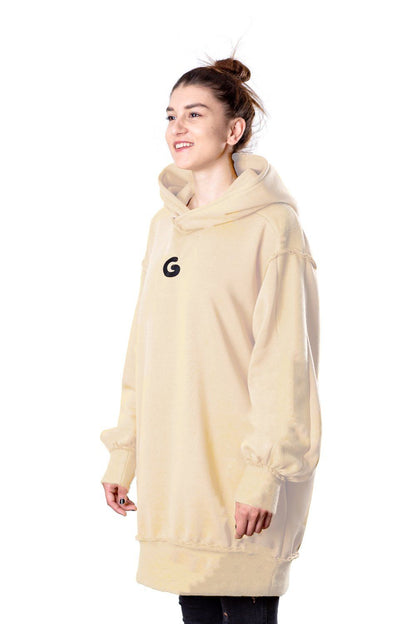 TheG Fresh Oversize Hoody Woman // béžová