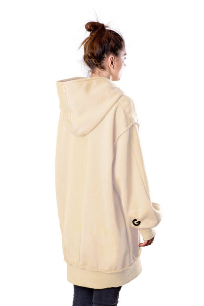 TheG Fresh Oversize Hoody Woman // béžová