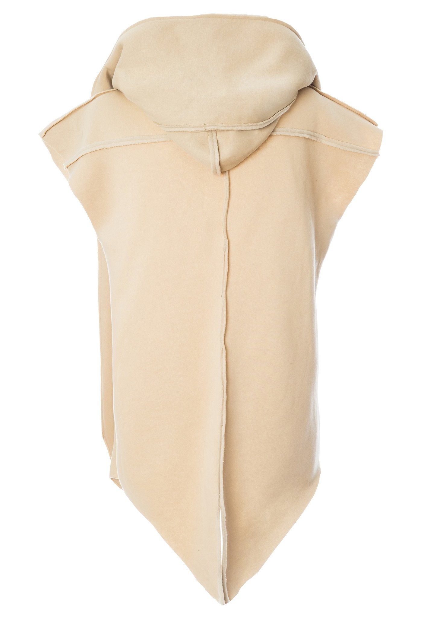 TheG cotton handmade designer drop sleeve vest rattan