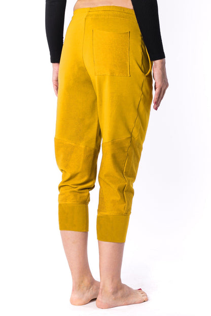 The Woman Paneled Jogger 17 // žltá