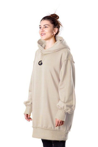 TheG Fresh Oversize Hoody Woman // pšenica