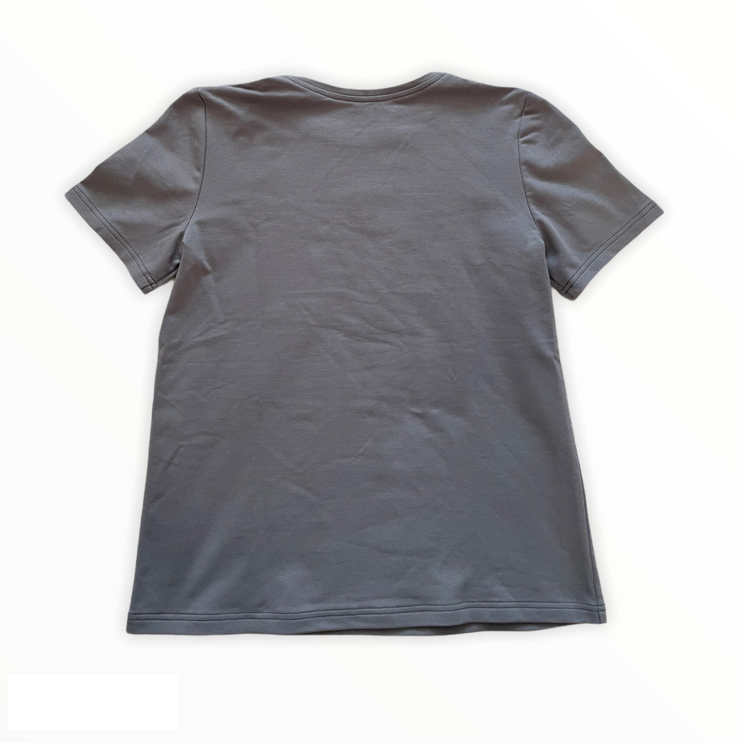 The Woman Boxing Day Top // washed grey