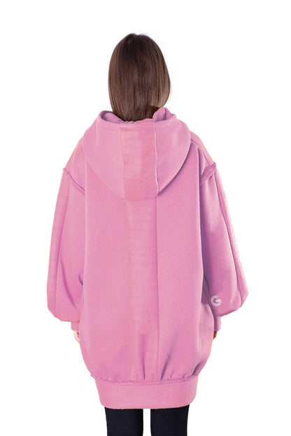 TheG Fresh Oversize Hoody Woman // staroružová